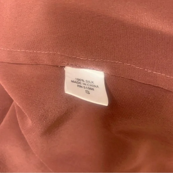 Acrobat 100% Silk High Low Hem Maxi Dress - Picture 6 of 12